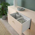 Тумба- IKEA ERSNAS/ERSNÄS, 180x79, с эффектом березы ЭРСНЕС ИКЕА