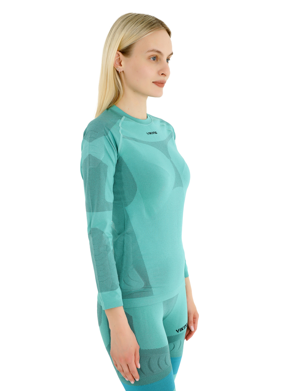 Комплект термобелья VIKING Volcanica Lady set Turquise/Black (US:M)