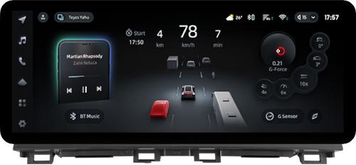 Магнитола для Mazda CX-4 2016-2024 (ШГУ монохром) - Teyes CC4PRO монитор 12.3" 2K QLED + рамка LUX, Android 13, Быстрейшая, Snapdragon 778G, ИИ, CarPlay, DSP, 4G SIM-слот