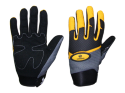 Перчатки желтые