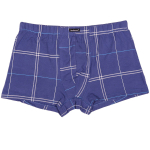 Мужские трусы-боксеры с полосками (Размер: M) (Цвет: серый)