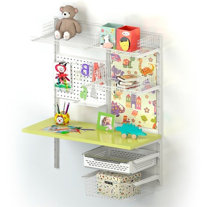 Система хранения VERONA, металлик серебристый (серый)