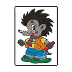 Набор для детского творчества, картина пластилином "Ёжик" 12х18см (Maxiart)