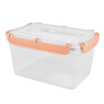 Контейнер BERGEN с защелками 2,4л персиковая карамель