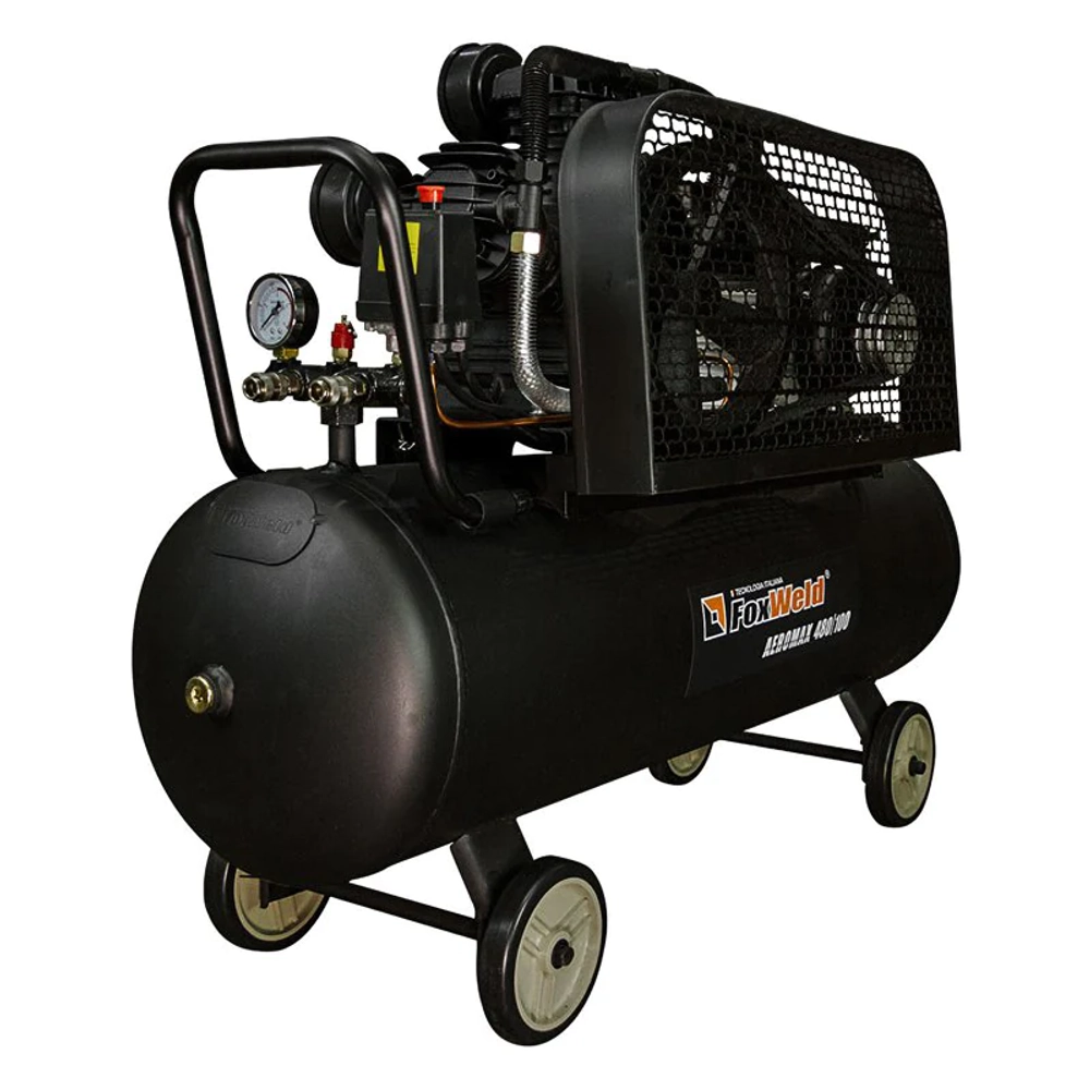 FoxWeld AEROMAX 480/100 масляный ременной компрессор 5887