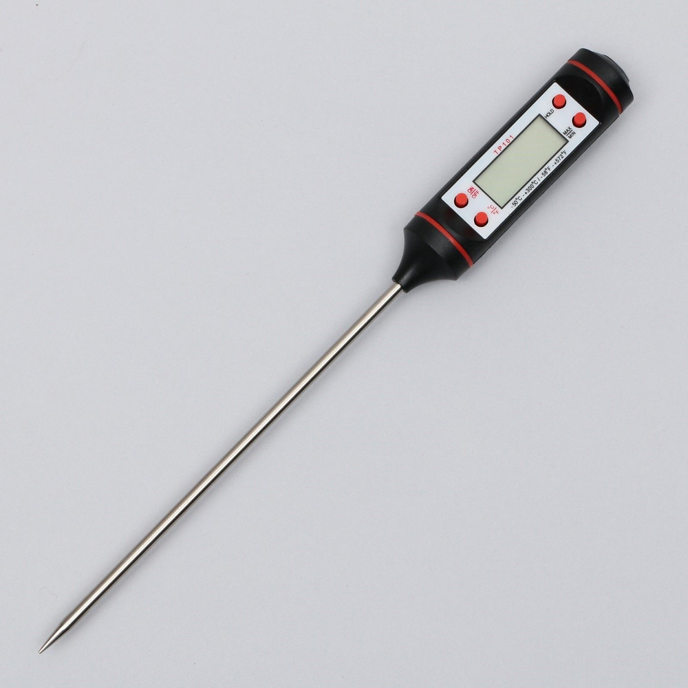 Кулинарный термометр «Живи со вкусом», чёрный