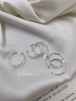 Основа для колец белое золото