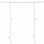 Электрогирлянда-занавес комнатная "Штора" 3х2 м, 144 LED, теплый белый свет, 220 V, ЗОЛОТАЯ СКАЗКА, 591350