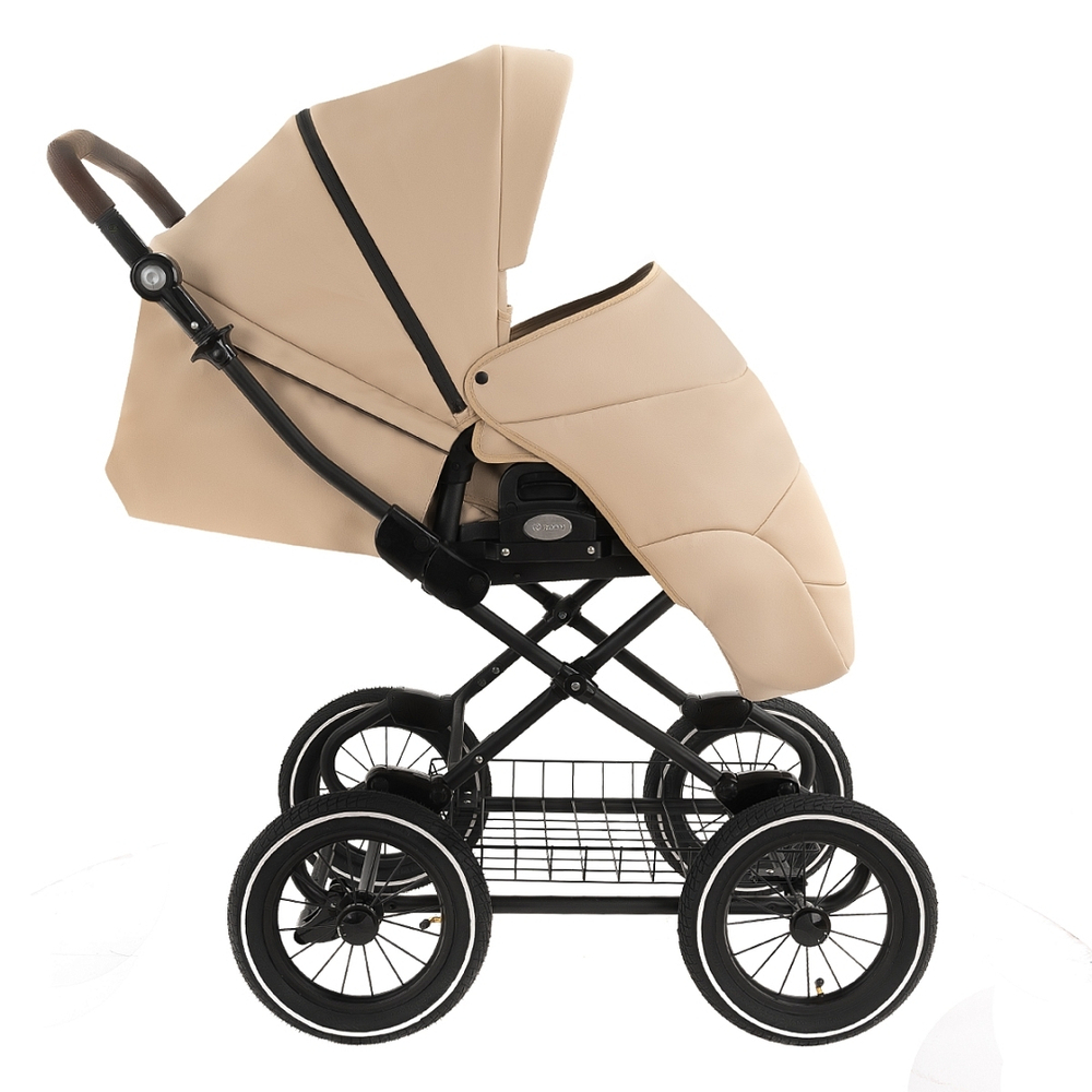 Коляска 2 в 1 ROAN BASS NEXT 2 в1 CLASSIC d12 leather Caramel