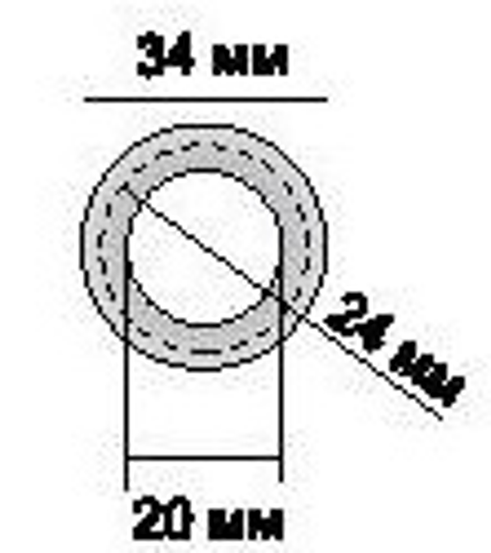 Люверсы для штор d20 и 35 мм, цвет белый