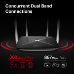 Wi-Fi роутер Mercusys AC12 Dual Band AC1200