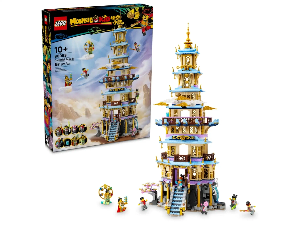 Конструктор LEGO Monkie Kid 80058 Небесная пагода