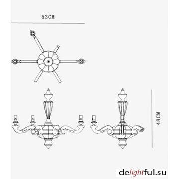 Люстра Moooi Smoke