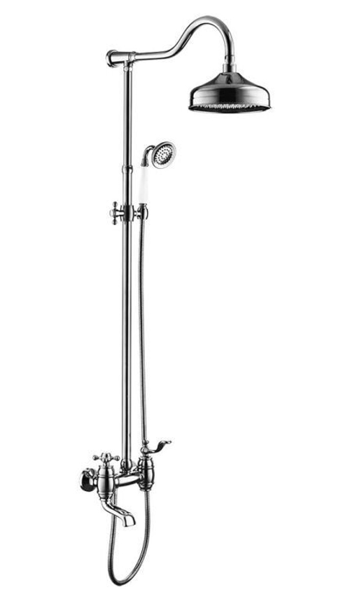 Душевая стойка Timo Lina SX-7030/00 chrome, 3-х режимная, хром