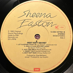 Sheena Easton - Best Kept Secret (Европа 1983г.)