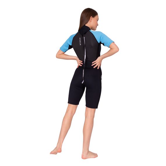 Гидрокостюм Scorpena Hawaii Shorty женский небесно-голубой