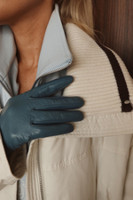 Куртка демисезонная с воротником из трикотажа