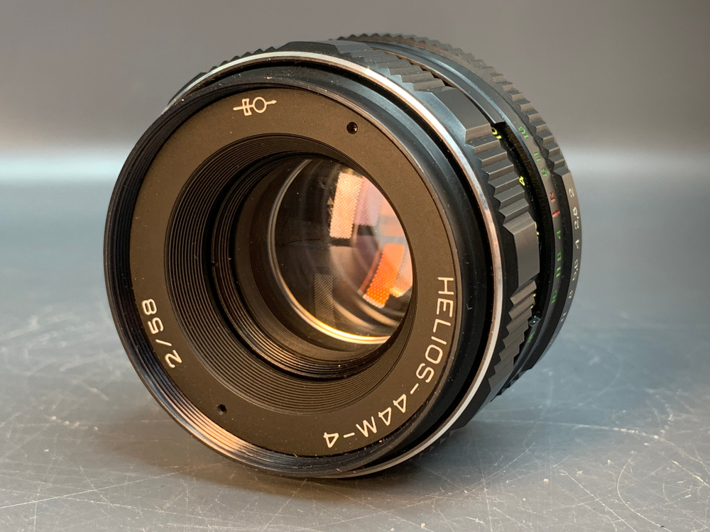 Zenit 11 + Helios 44M-4