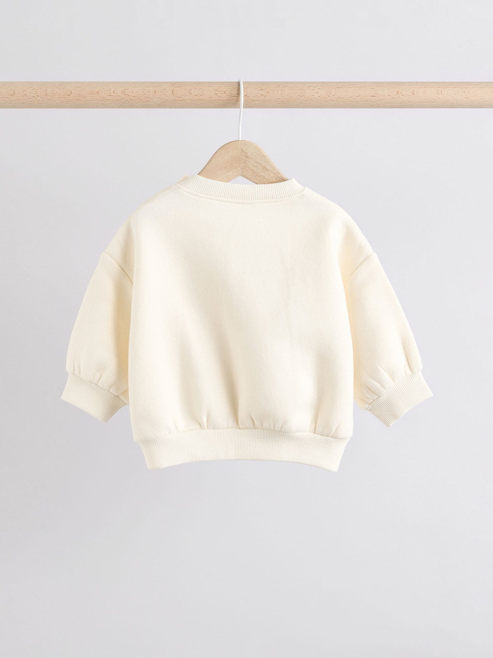 Толстовка и легинсы в комплекте для малышей Next E48-228, Молочный, Голубой