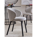 Стул comfy, рогожка, топленое молоко