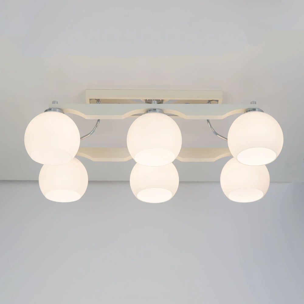 Citilux Ариста CL164362 Люстра деревянная Светлая