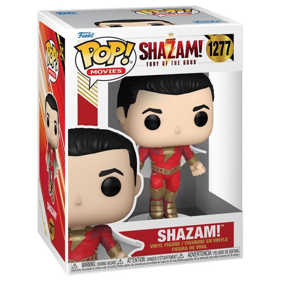 Фигурка Funko POP! Movies Shazam 2 Shazam (1277) 69120 / Фигурка Фанко ПОП! по мотивам фильма "Шазам! Ярость богов", Шазам