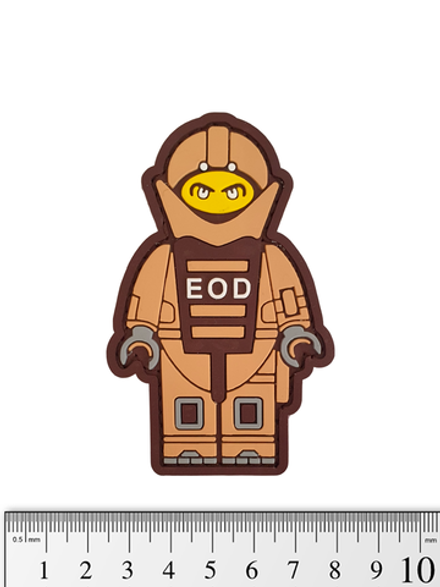 Шеврон Brick Сапер PVC (Койот)