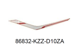 86832-KZZ-D10ZA. STRIPE, L. SIDE COVER *TYPE1*. Honda CRF250L-M  original decal on the side cover