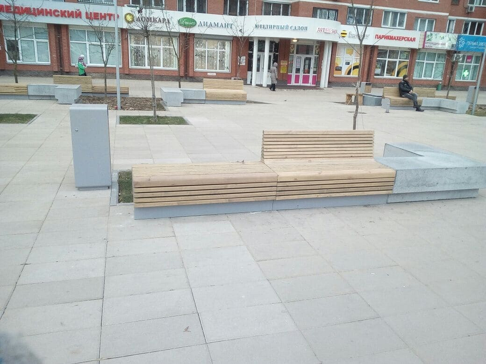 Скамья Рубин модульный