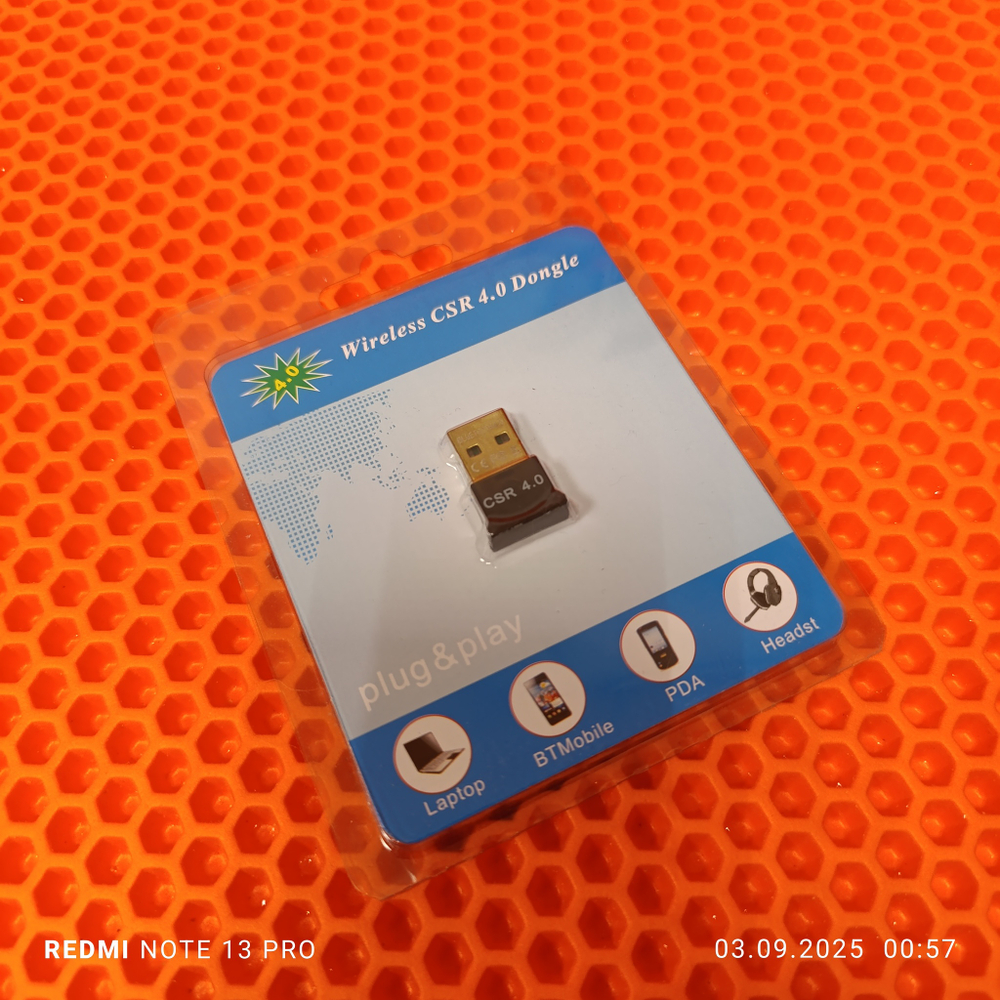 Bluetooth-адаптер Dream B14A Fox черный