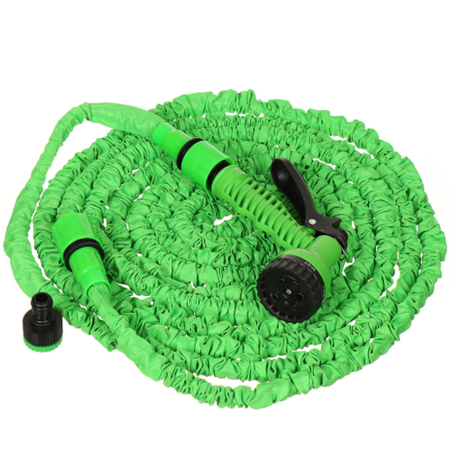 Шланг поливочный, удлиняющийся, 10 м, Grandy, Expandable, латекс, с пистолетом, BT003