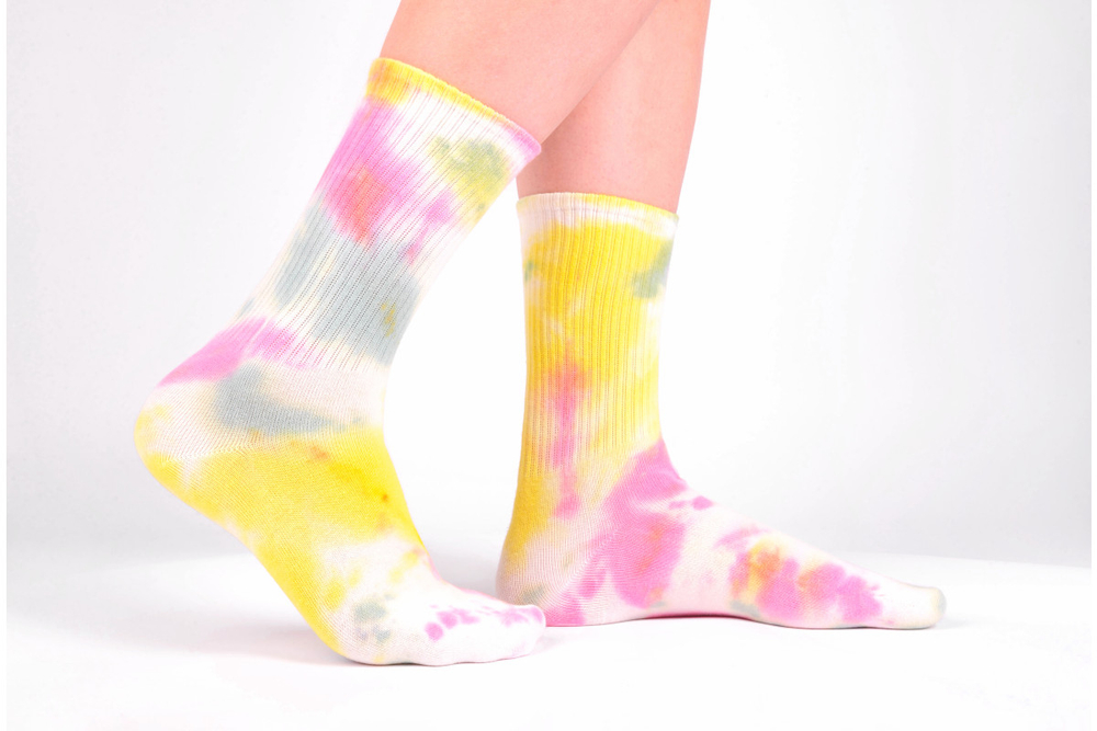 Носки Funfur Tie-dye в наборе 5 пар