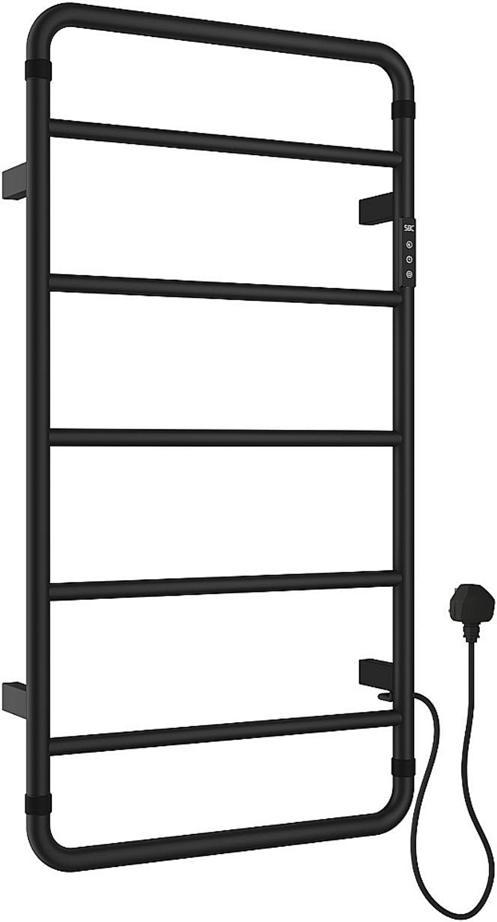 Полотенцесушитель электрический Allen Brau Priority 7.31002-31 черный матовый