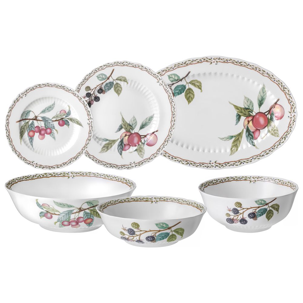 СЕРВИЗ ОБЕДЕННЫЙ LEFARD "FRUIT GARDEN" НА 6 ПЕР. 23 ПР. (КОР=1НАБ.)