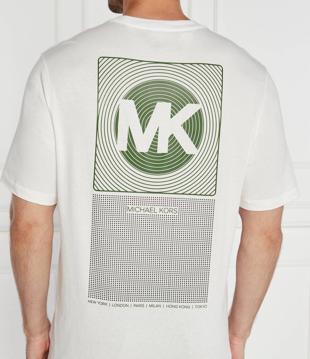 Футболка BEACON TEE Michael Kors - белый(CT4525NFV4)