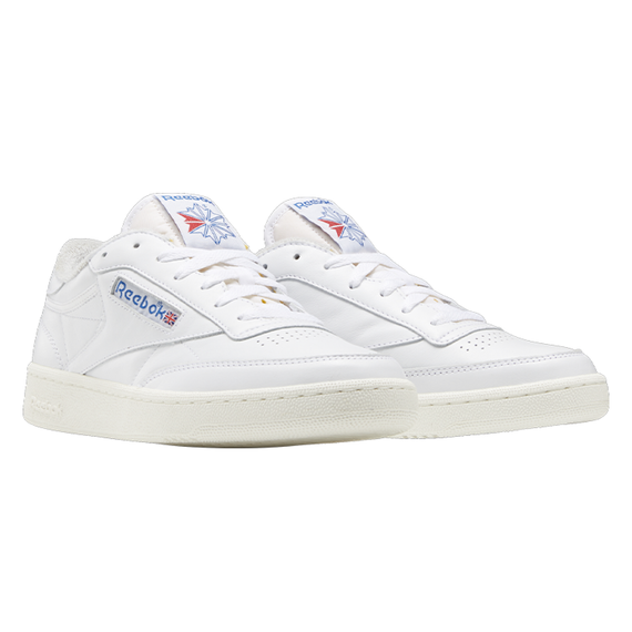reebok CLUB C 85 VINTAGE Кроссовки для скейтбординга Низкие Белые Унисекс