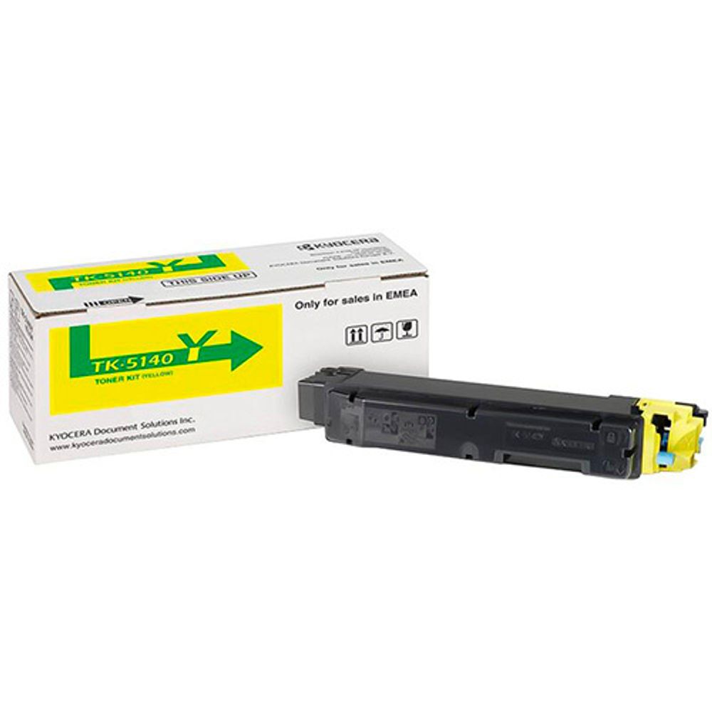 Тонер-картридж Kyocera TK-5140Y Yellow для P6130cdn/M6x30cdn 1T02NRANL0