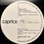 Трио фагус - Мендельсон, Вилла Лобос, Глейзер (Швеция 1980г.)