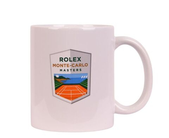 Gadżet Monte-Carlo Rolex Masters Logo Mug - белый