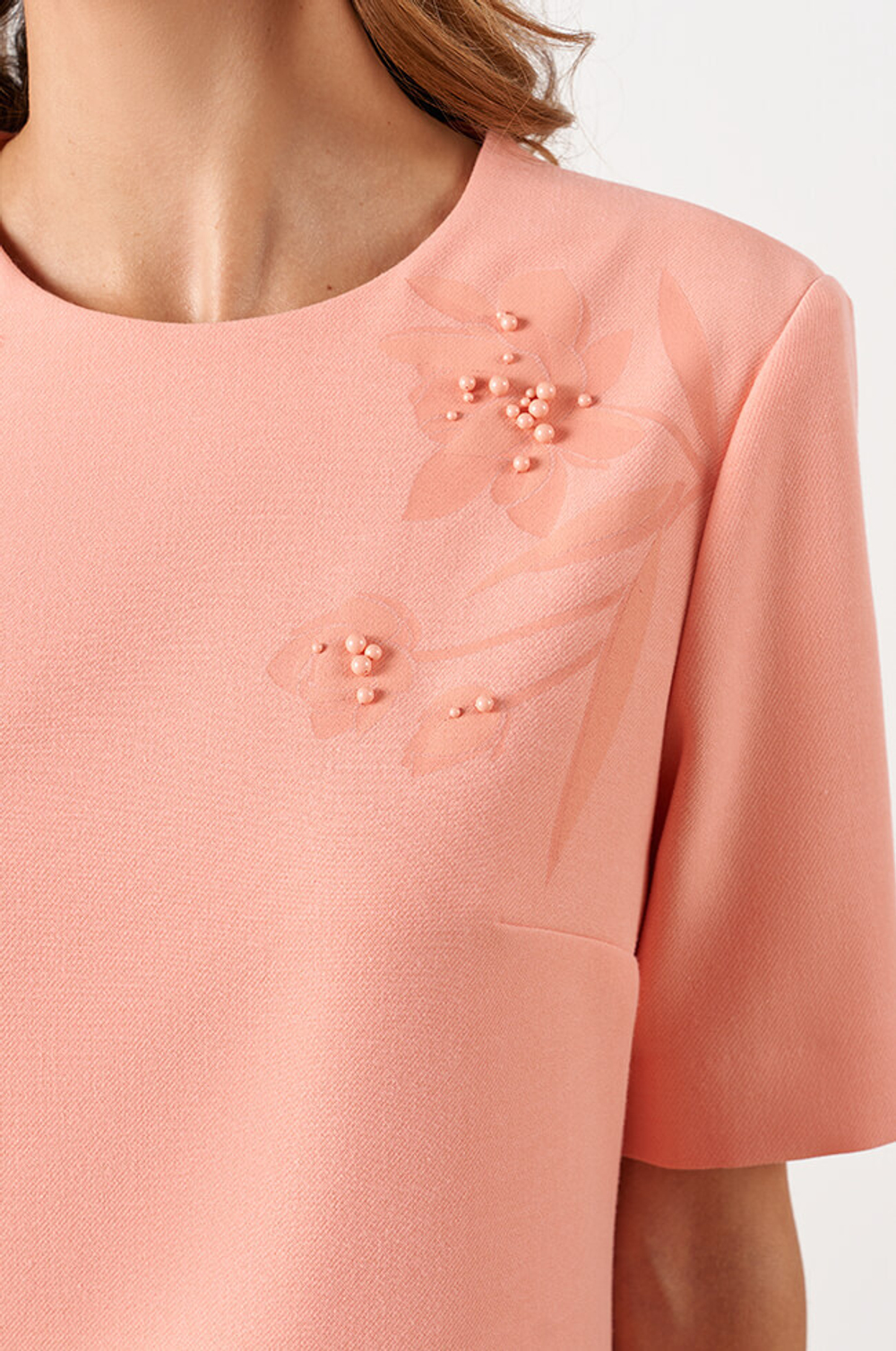 51574 Платье женское (персиковый)
