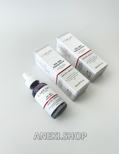 Пилинг-сыворотка для лица с AHA- и BHA-кислотами 30 мл Care:nel AHA BHA peeling serum