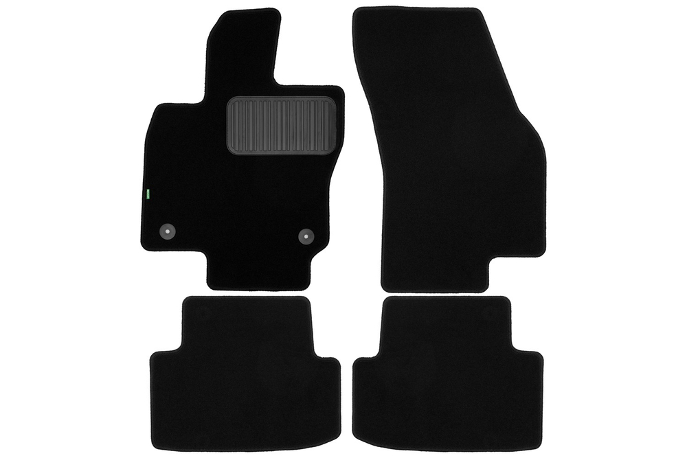 Коврики в салон для JETTA VS5 2023- (I рестайлинг, I рестайлинг 2) кроссовер, 4шт. (текстиль) KLEVER0212800201210KH