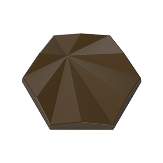 601 | Форма для шоколадных изделий &quot;Медианты с гранями&quot; (275*135мм)