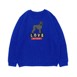 Свитшот "Черный терьер- Love"