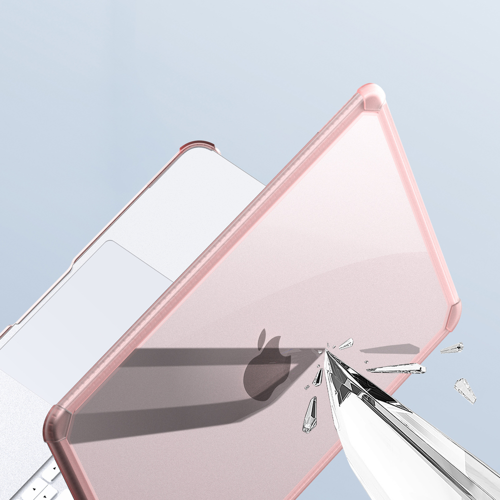 Чехол розовый для ноутбука MacBook Neo 13 (с 2026-), серии LCGM Series Protective от Dux Ducis