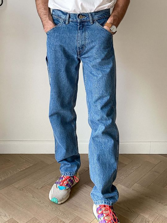 Джинсы Miracle Apparel 2205 Carpenter светло-синие