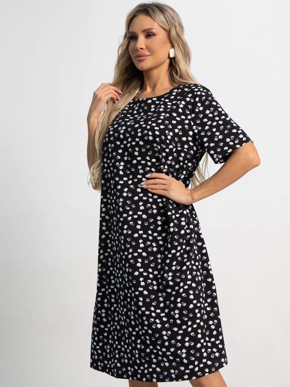 Платье Ронда (черное) П14390-16М LT Collection