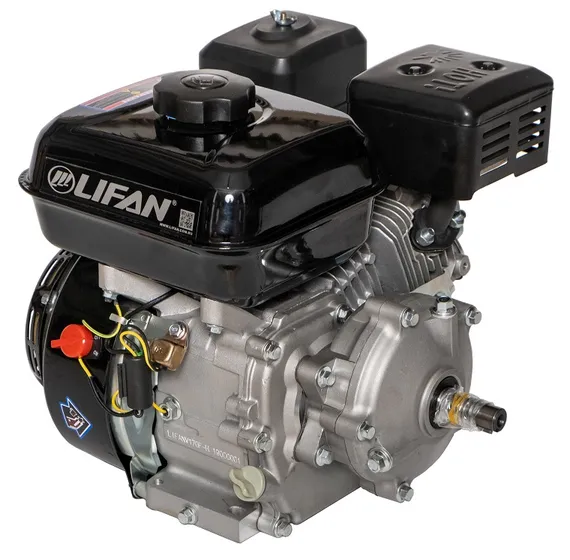 Двигатель бензиновый "LIFAN" 170F-H (7 л.с., редуктор 1:6)