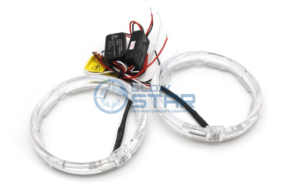 Светодиодные кольца LED Cree - 115мм, с драйвером (комплект, 2шт)