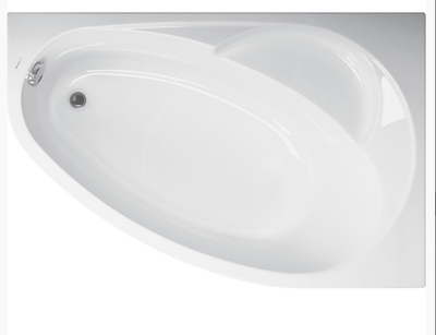 Акриловая ванна VAGNERPLAST FLORA 150x100 Right